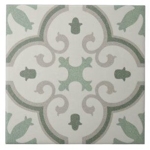 Azulejo - Verde Beige Marroquí