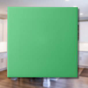 Azulejo Verde Esmeralda Color Sólido Clásico Elegante