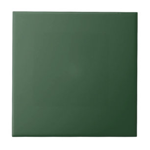 Azulejo Verde Esmeralda Oscuro Color Sólido