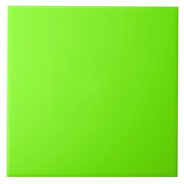 Azulejo Verde fluorescente (Frente)