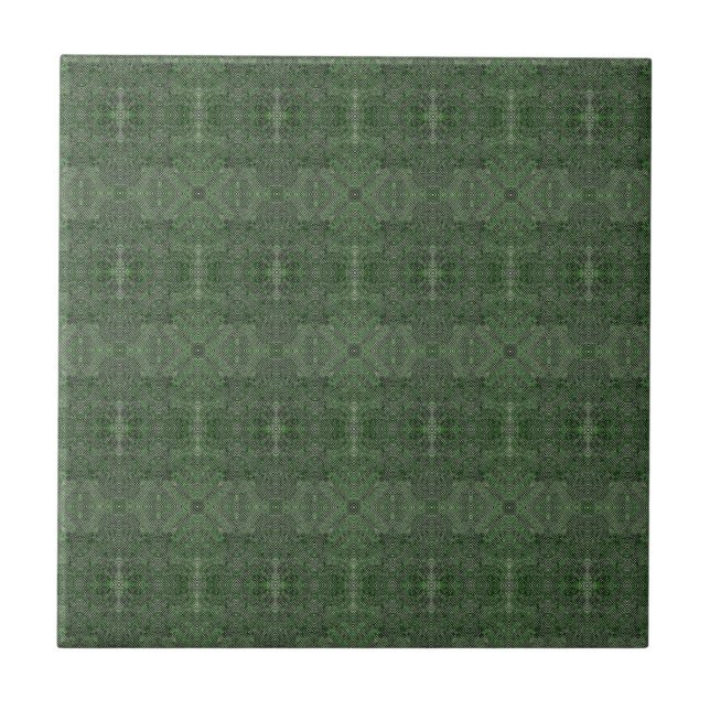 Azulejo Verde gris oscuro texturado.  (Frente)