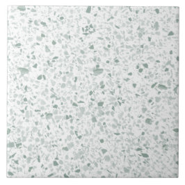 Azulejo Verde sabio claro sobre el patrón de piedra de Ter