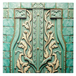 Azulejo Verdigris Portal
