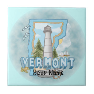 Azulejo Vermont Lighthouse Tile