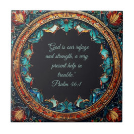 Azulejo Versos de la Biblia de Personalizable de imitación