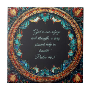 Azulejo Versos de la Biblia de Personalizable de imitación