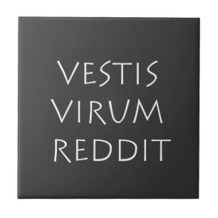 Azulejo Vestis virum reddit
