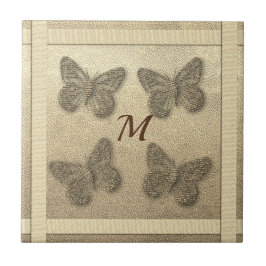 Azulejo Viaje de vacaciones de oro retro