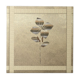 Azulejo Viaje de vacaciones de oro retro