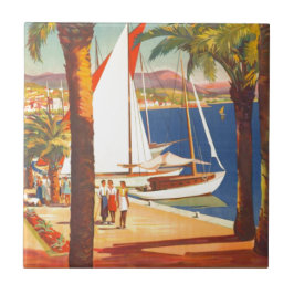 Azulejo Viaje francés en la Costa Azul