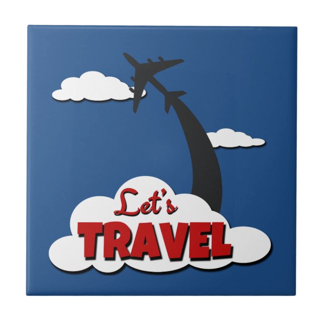 Azulejo Viajemos (Frente)