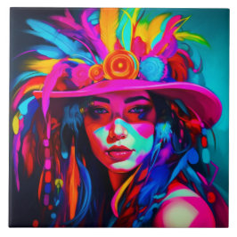 Azulejo Vibrant Muse