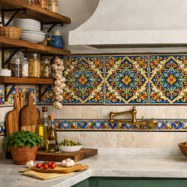 Azulejo Vibrante Mediterráneo
