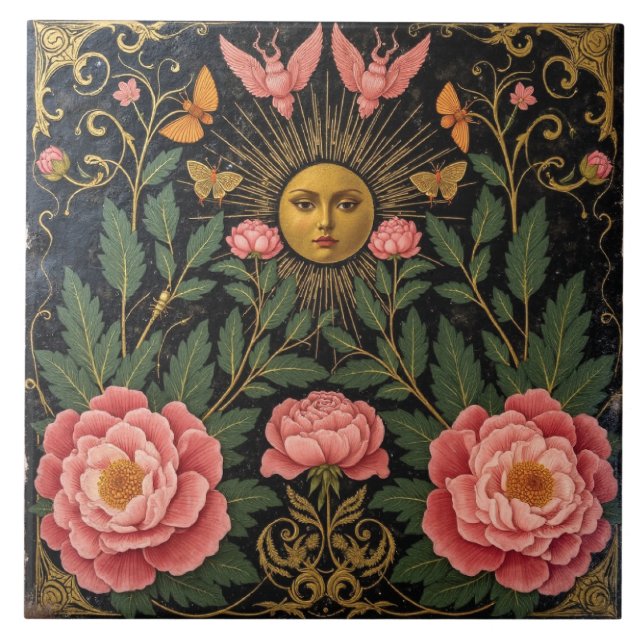 Azulejo Victoria Sun Maiden (Frente)