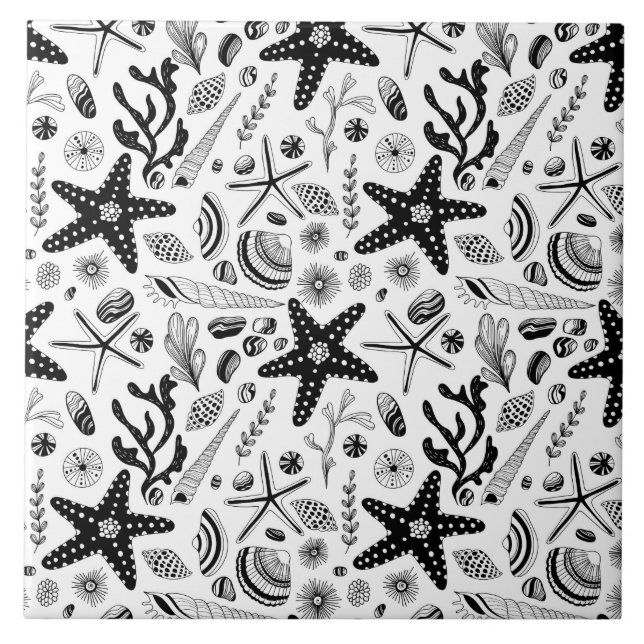 Azulejo Vida marina (Frente)