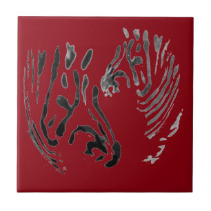 Azulejo Vida silvestre de Guay Zebra Art