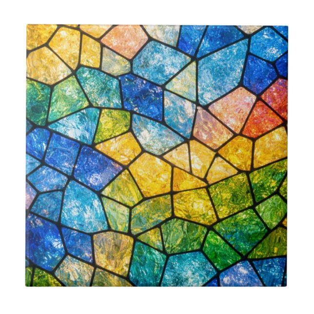 Azulejo Vidrio de colores (Frente)