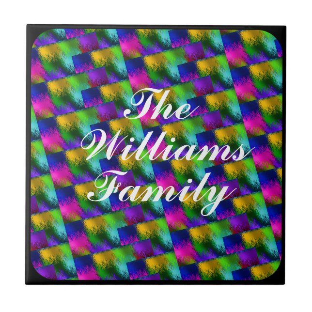 AZULEJO VIDRIO DE MONOGRAMA (Frente)