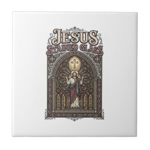 Azulejo Vidrio emplomado de Jesús Vidrio emplomado de Jesú
