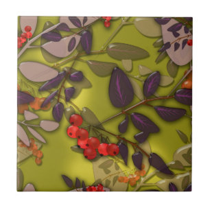 Azulejo Vidrio, Rowan, ramo de Rowan