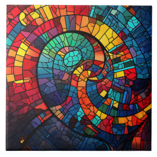 Azulejo Vidrio Tallado