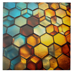 Azulejo Vidrio Tallado