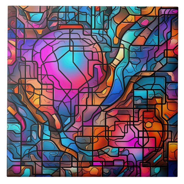 Azulejo Vidrio Tallado  (Frente)