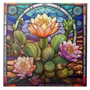 Azulejo Vidrio Tallado