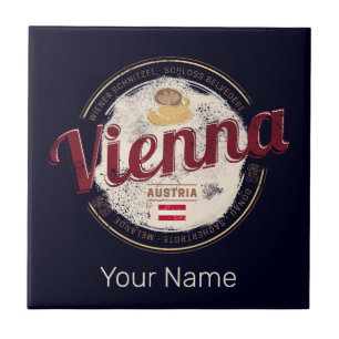 Azulejo Viena Austria Capital Vienesa Melange