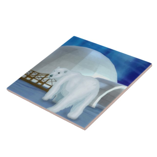 Azulejo Vientos del Ártico (Lado)