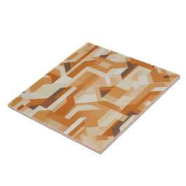 Azulejo Vientos sacudidos deprimen las olas de Apricot