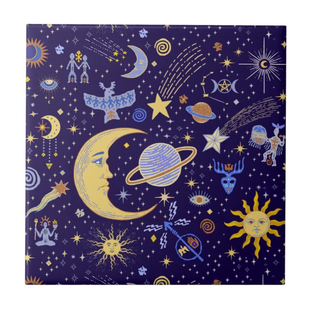 Azulejo Viking Magic Celestial Dreams (Frente)