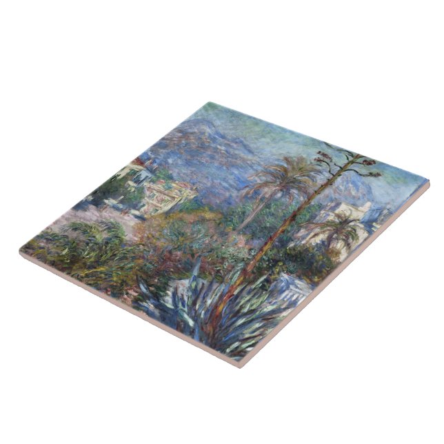 Azulejo Villas Claude Monet en Bordighera (Lado)