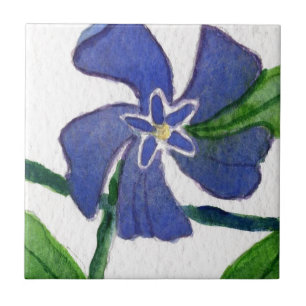 Azulejo "Vinca Vine" Cocina Jardín Tile de cerámica