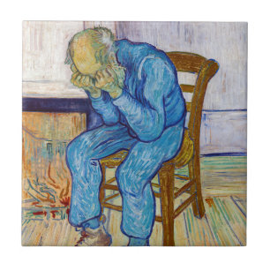 Azulejo Vincent van Gogh - A las puertas de la eternidad