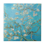 Azulejo Vincent van Gogh - Almond Blossom<br><div class="desc">Florecimiento de almendras / Ramas con flores de almendra - Vincent van Gogh,  aceite sobre lienzo,  1890</div>