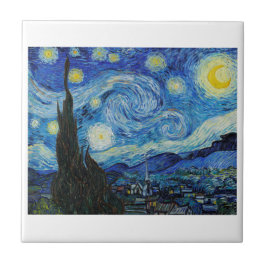 AZULEJO VINCENT VAN GOGH ART CERAMIC TILE