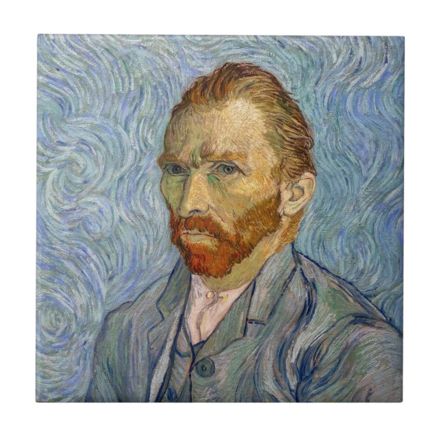 Azulejo Vincent Van Gogh - Autorretrato (Frente)