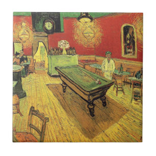 Azulejo Vincent Van Gogh - El Café de la Noche Arte Fino