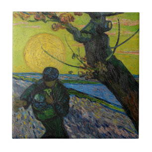 Azulejo Vincent van Gogh - El sembrador