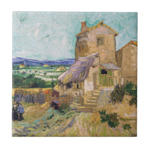 Azulejo Vincent van Gogh - El viejo molino