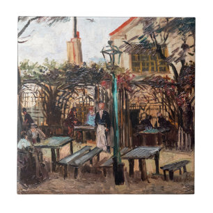 Azulejo Vincent Van Gogh - La Guinguette en Montmartre