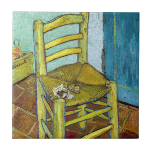 Azulejo Vincent van Gogh - La silla de Van Gogh