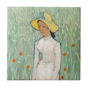 Azulejo Vincent van Gogh - Muchacha de Blanco