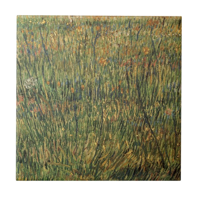 Azulejo Vincent van Gogh - Pastor en Bloom (Frente)