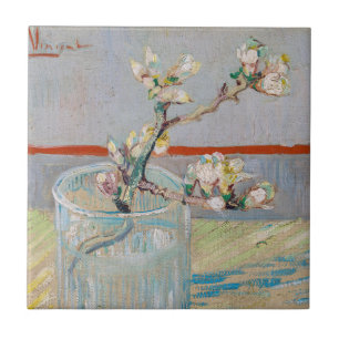 Azulejo Vincent van Gogh - Rama de Almendro en un Vaso