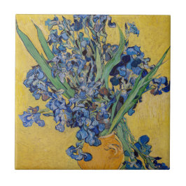 Azulejo Vincent van Gogh - Vase con irlandeses