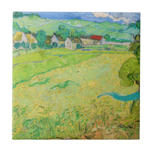 Azulejo Vincent van Gogh - Vista de Vessenots cerca de Auv