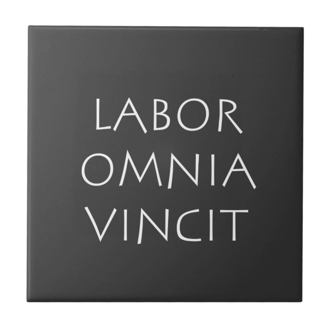 Azulejo Vincia de la omnia laborista (Frente)