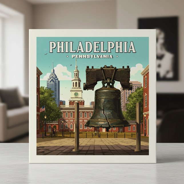 Azulejo Viñeta Filadelfia Pennsylvania (Subido por el creador)